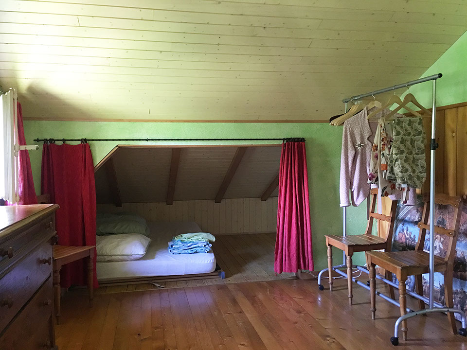 Eine wunderschöne Abendstimmung über dem Vierwaldstättersee während des Sonnenuntergangs